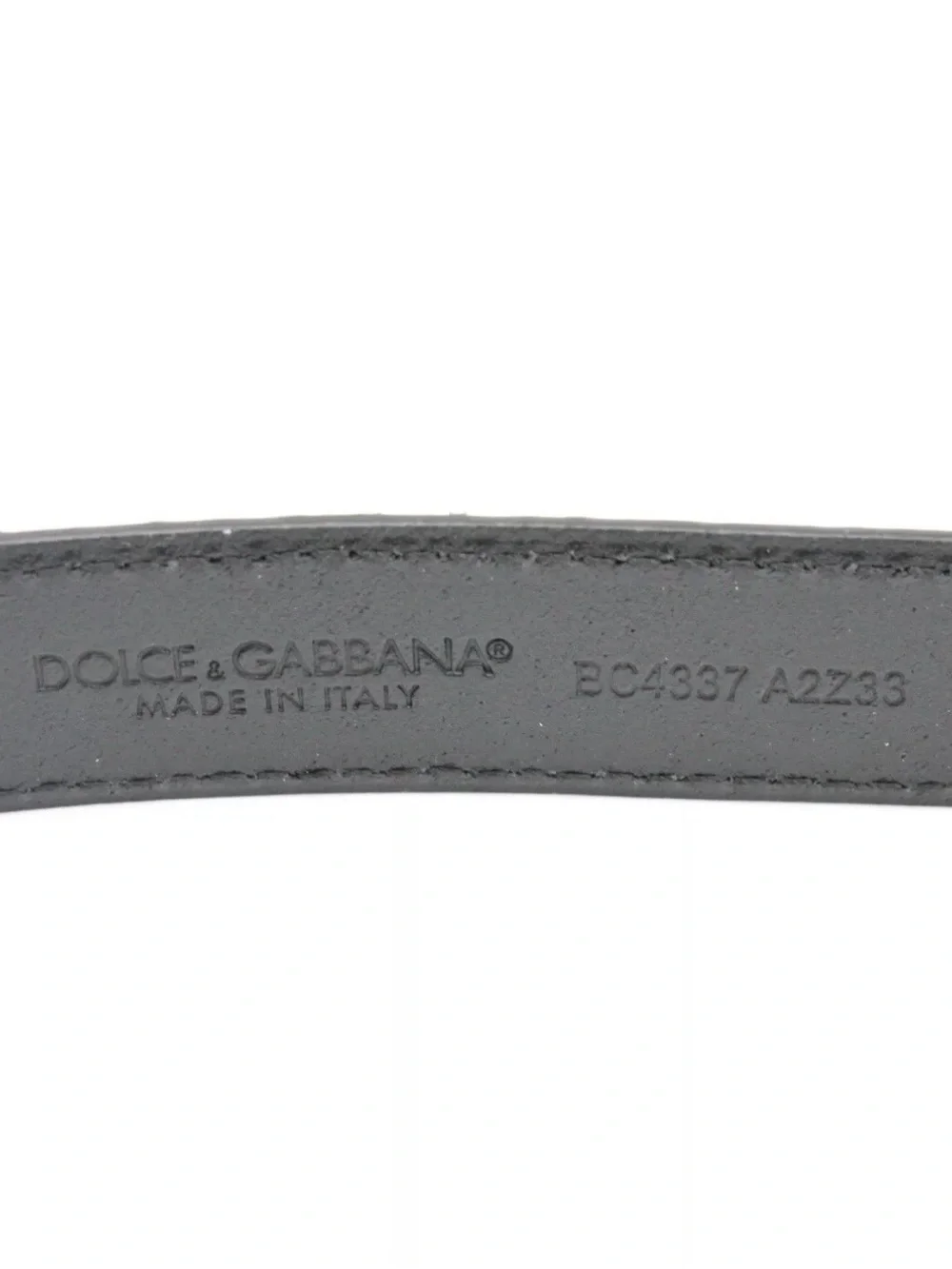 Dolce & Gabbana Men’s Chic Python Belt in Red with Gunmetal Hardware - Size 95